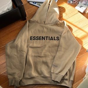 Essentials Tan Hoodie